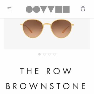 OLIVER PEOPLES The Row Brownstone 2 Sun NEW